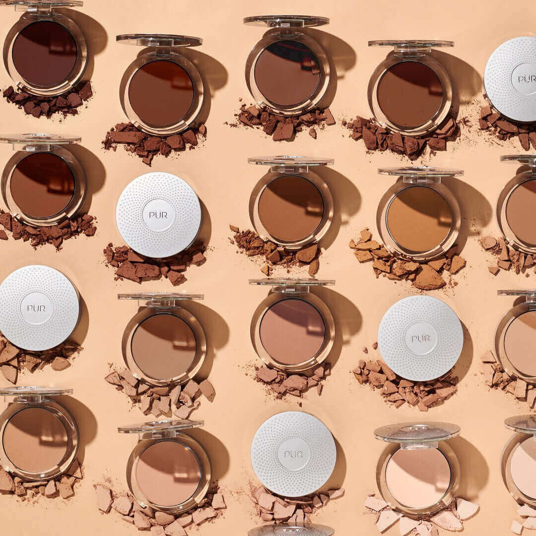 4-in-1 Pressed Mineral Makeup Foundation Mini - Image 4